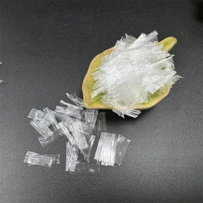 コンクリートおよびひびの抵抗のためのBriture 12mm 18mmのポリプロピレンの繊維Fibrillated網