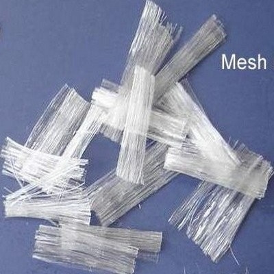 空港走路のためのひびの防止のポリプロピレンのセメントのMicrofiber繊維の網